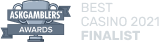 Winz.io is the finalist in the Best Casino category - AskGamblers Awards 2021