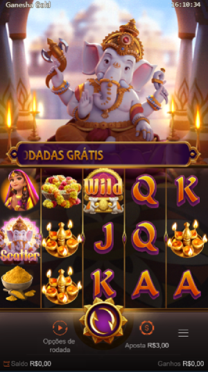 Ganesha Gold da Pg Soft Giros Grátis